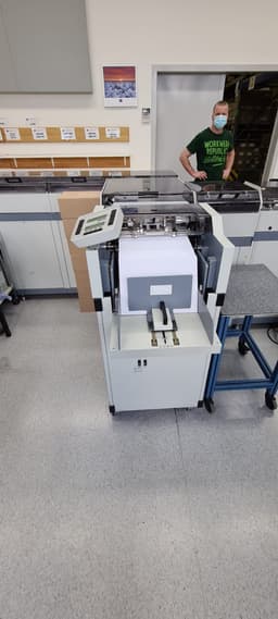 Kuvertiermaschine Müller Apparatebau GmbH 6900c 2