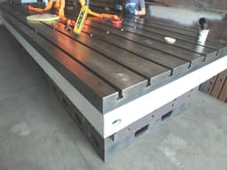 Aufspannplatte Gusseisen T-Nuten CNC Maschinenbau – hochpräzise & sofort verfügbar  6