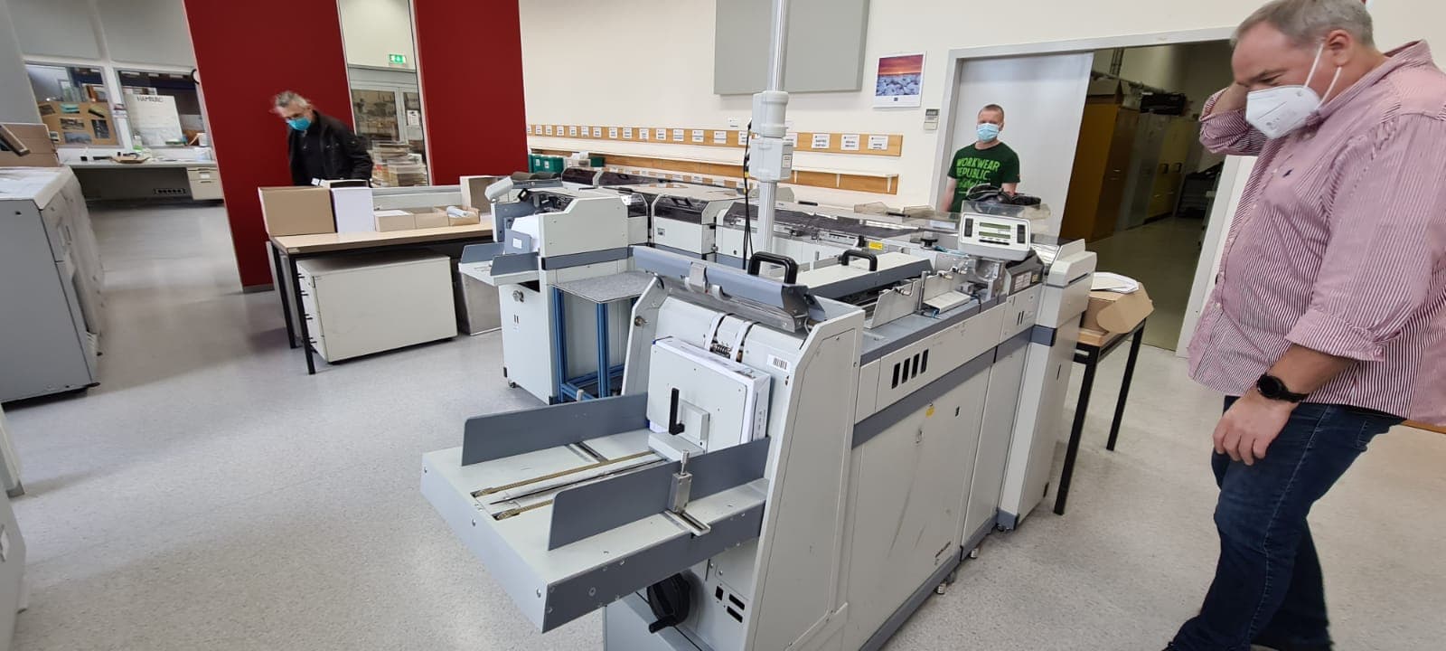 Kuvertiermaschine Müller Apparatebau GmbH 6900c